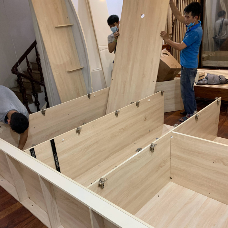 Tháo lắp giường tủ